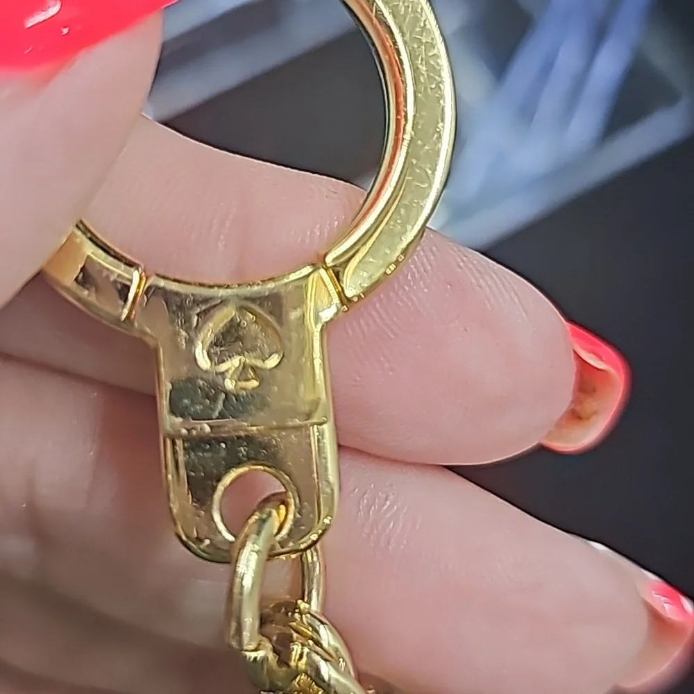 Kate Spade Metal Bow Bag Charm - Picture 3 of 3